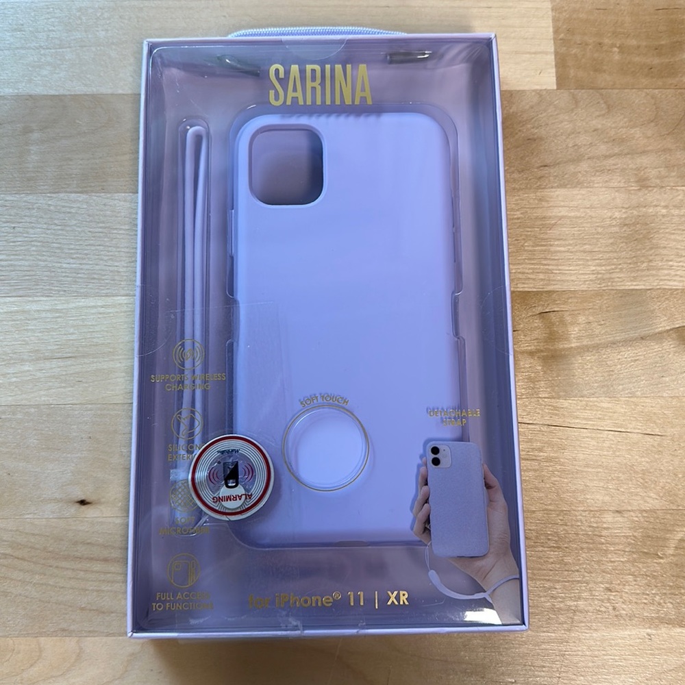 Sarina Light Purple iPhone 11/XR Phone Case